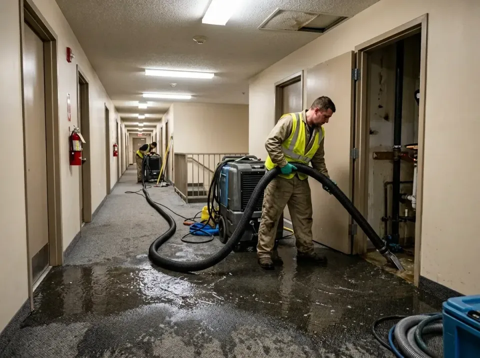 multi-unit-apartment-hallway-f-005 — frequently asked questions, Emergency Burst Pipe Water Extraction & Removal in Blair, NE